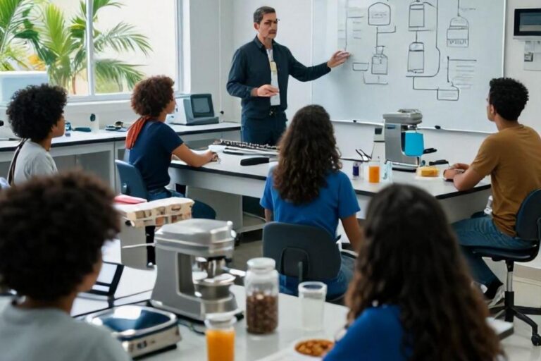 Produção Alimentícia Angical: vaga de professor substituto