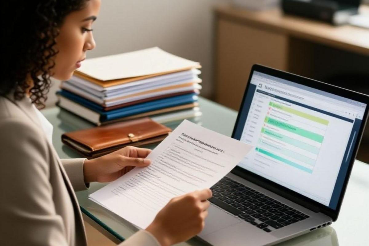 Documentos exigidos e preparação para entrega de títulos