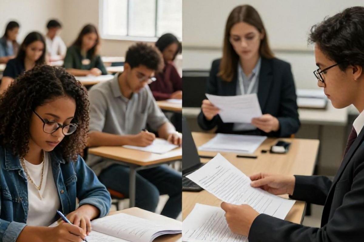 Etapas do concurso: provas e avaliação de títulos