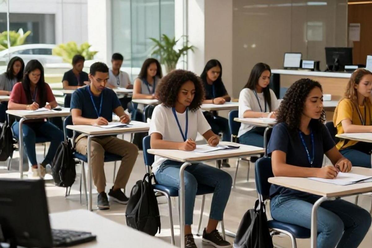 Locais de prova: primeira aplicação fora do RJ