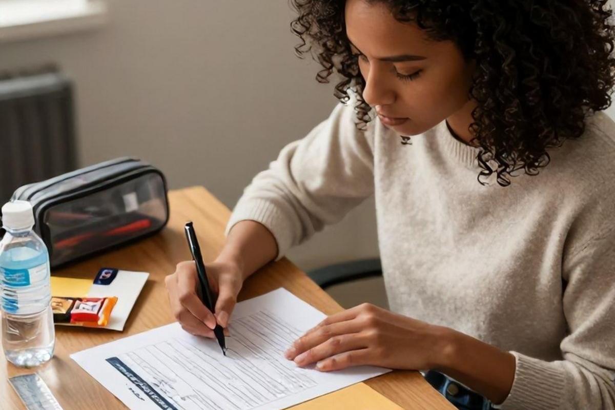 O que levar no dia da prova