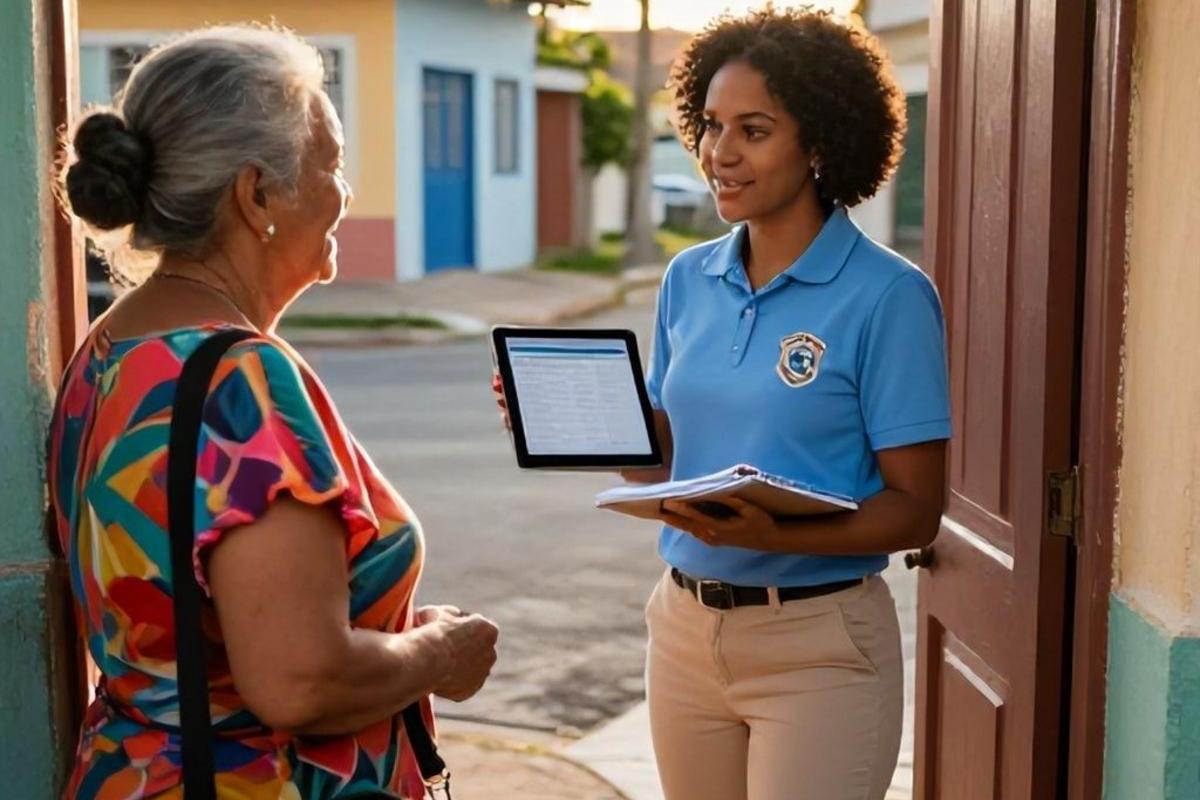Atividades e rotina do recenseador