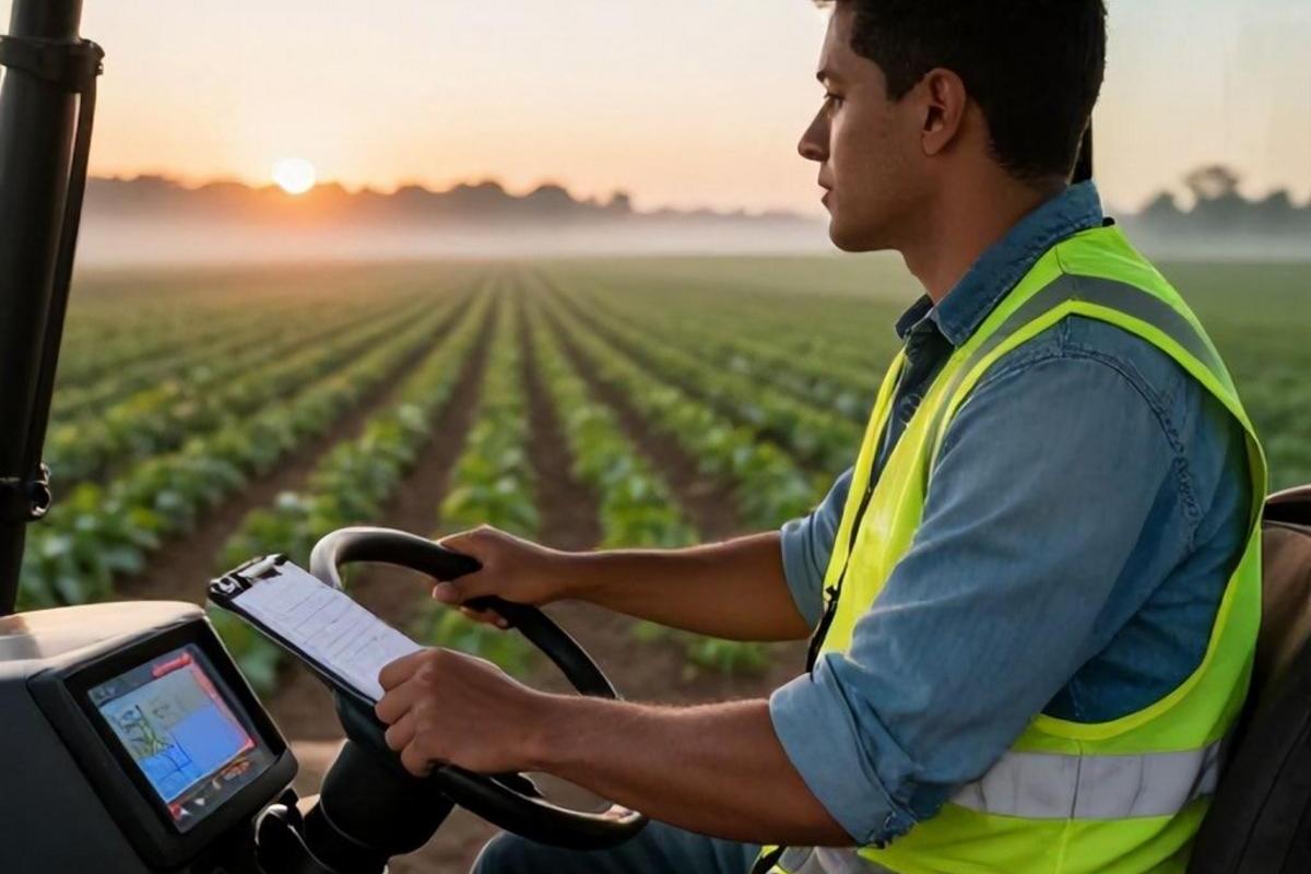 Atribuições previstas para o operador de trator