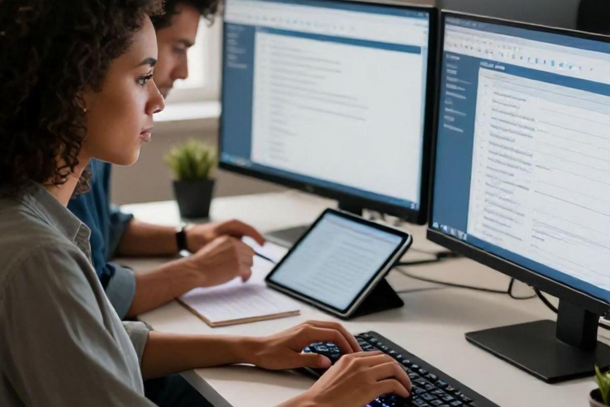 Avaliação de aptidão técnica: digitação, informática e produção de texto