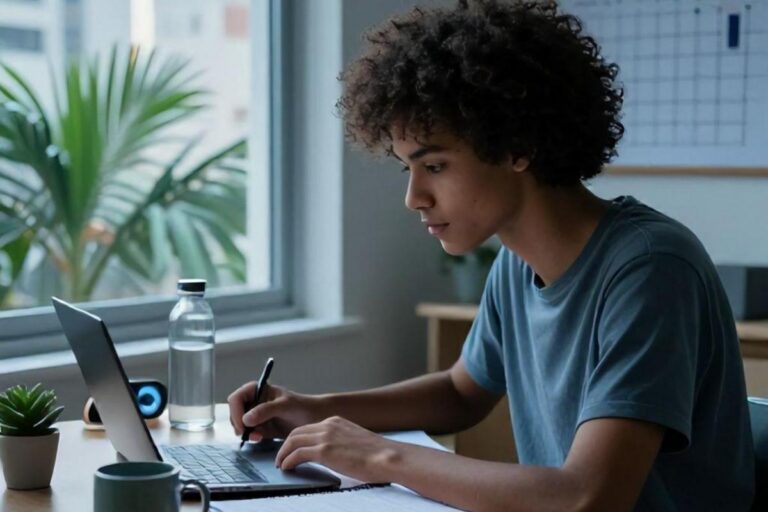 Disciplina emocional no estudo para concurso: ritmo