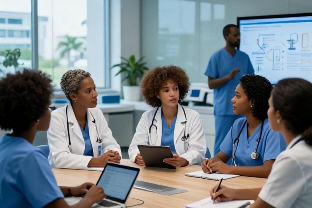 Equidade de gênero, raça e etnia no trabalho em saúde