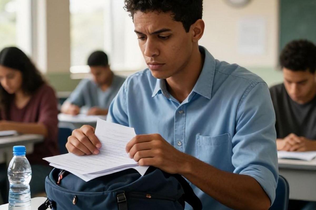Erros comuns a evitar no dia da prova