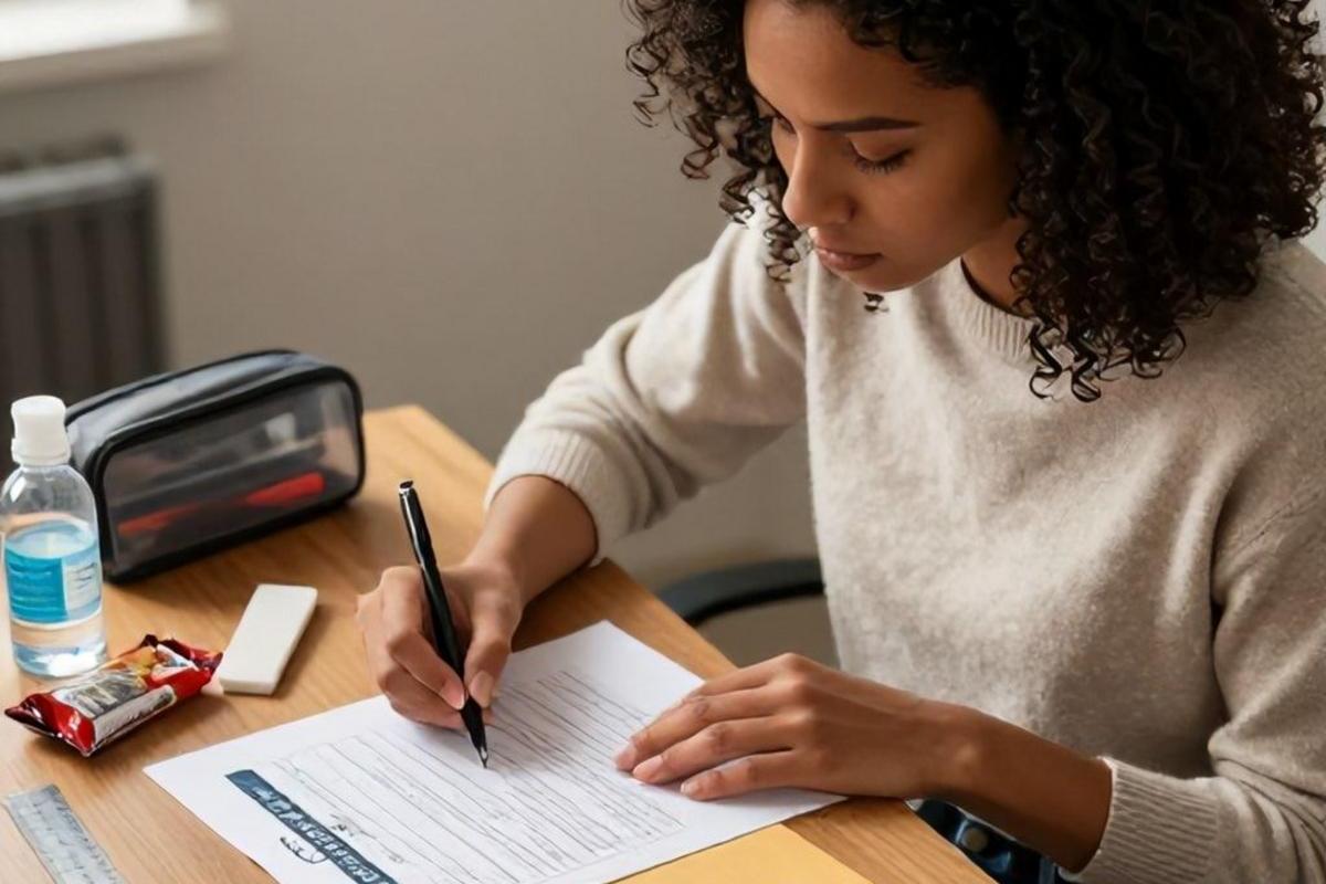 O que levar no dia da prova