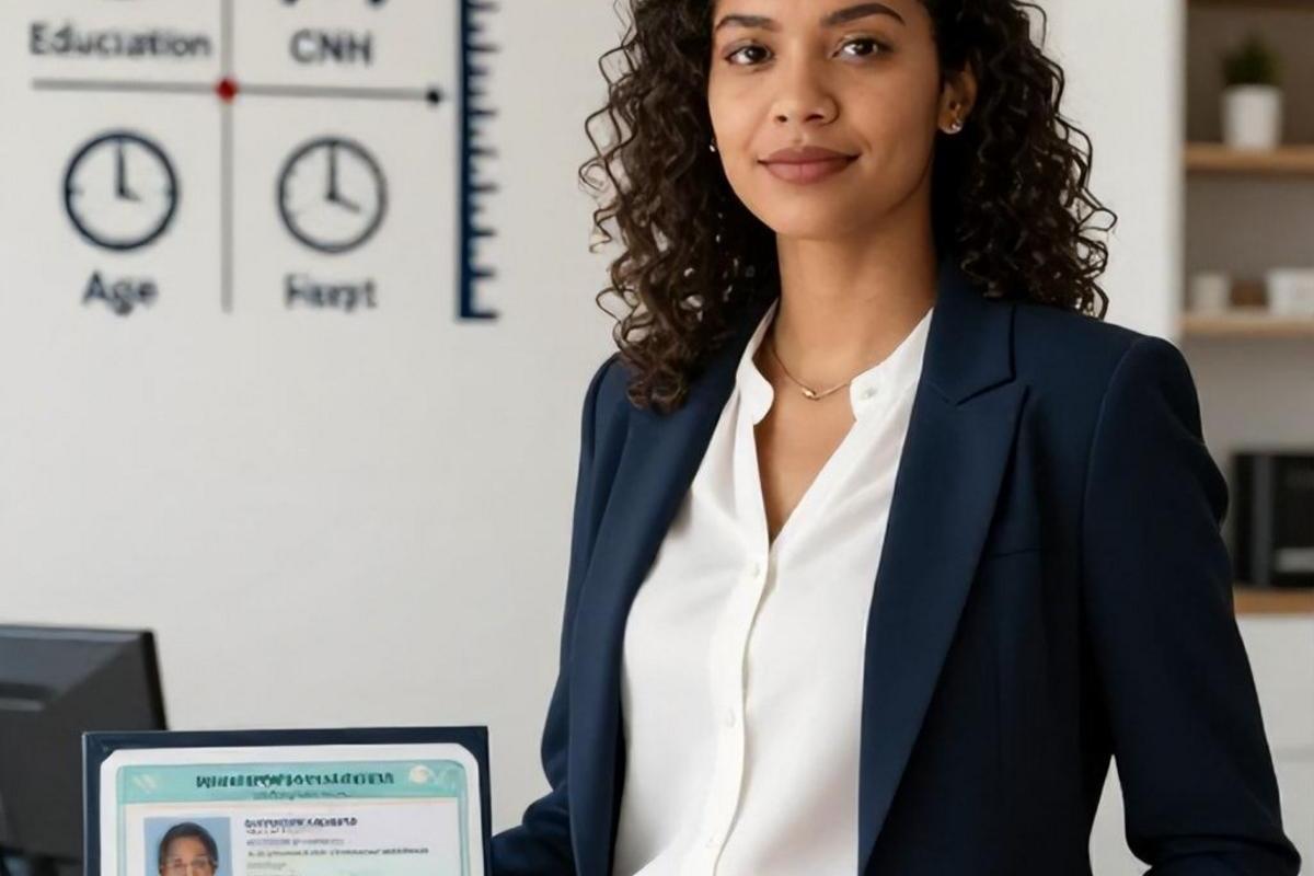 Requisitos para os cargos: escolaridade, CNH, idade e estatura