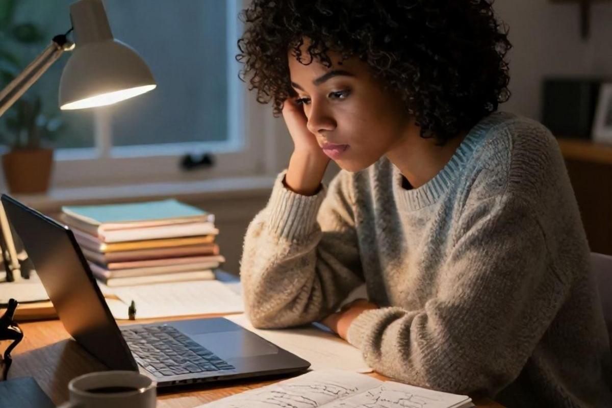 Rotina e principal desafio: conciliar trabalho e estudo