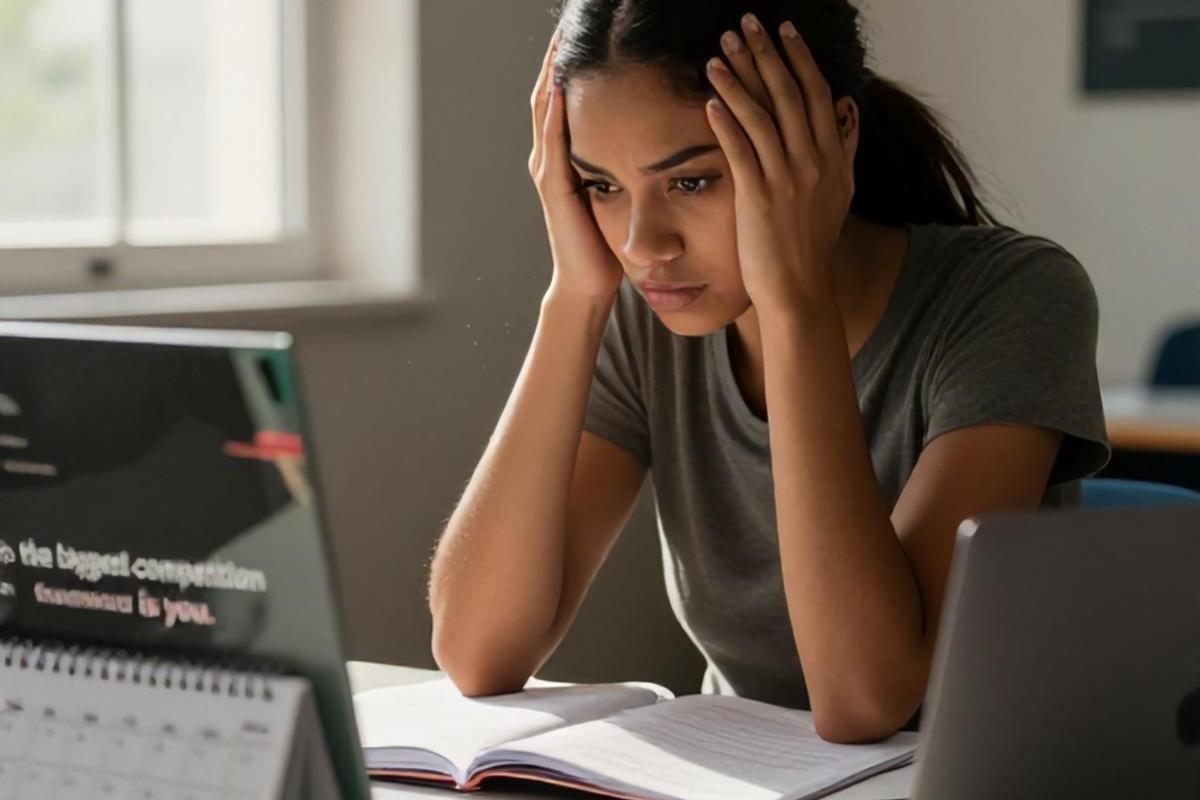 “A maior concorrência é você”: o lado psicológico que quase ninguém planeja